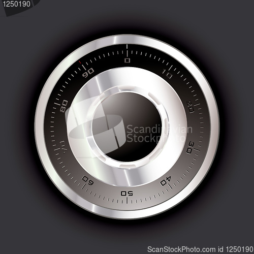 Image of Safe dial dark