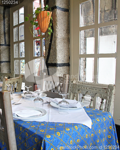 Image of Portugal. Porto city. Traditional restaurant