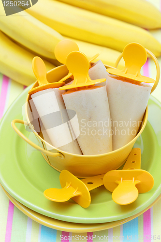 Image of banana ice creams