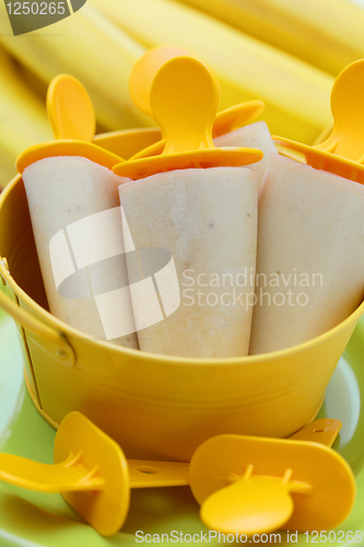 Image of banana ice creams