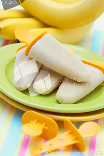 Image of banana ice creams