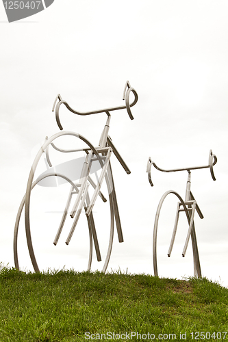 Image of Steel bikes.