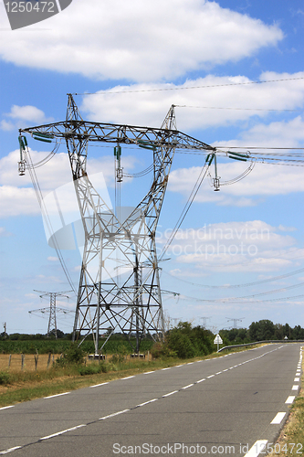 Image of electricity pylon