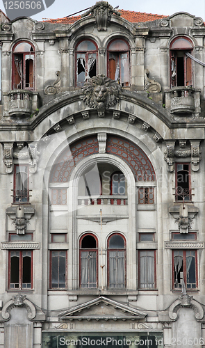 Image of Portugal. Porto city. Old house