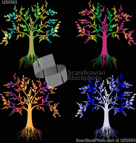 Image of Art trees collection