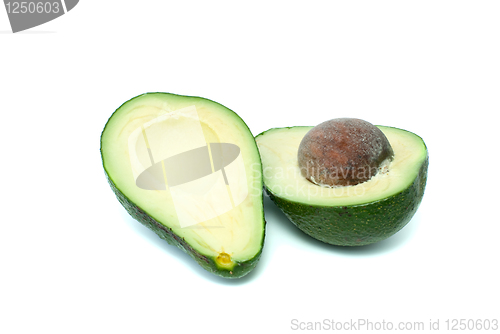 Image of Two avocado halves