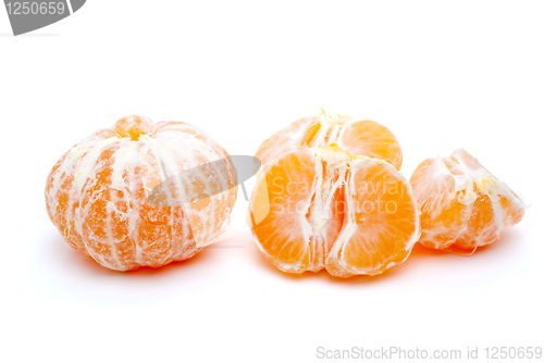Image of Peeled tangerine and some segments
