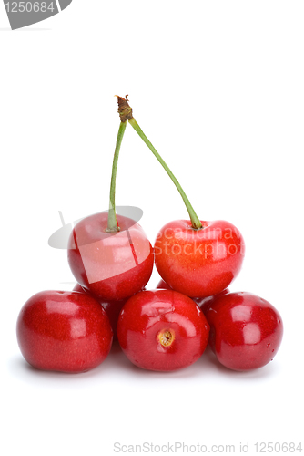 Image of Red cherries