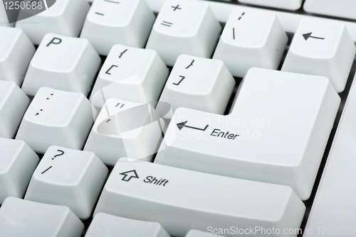 Image of Computer keyboard close-up