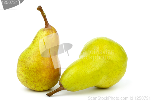 Image of Two green pears