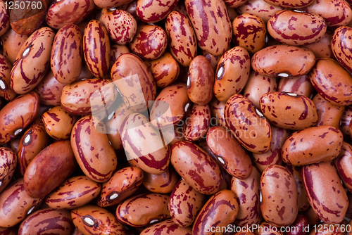 Image of Spotty red haricot beans