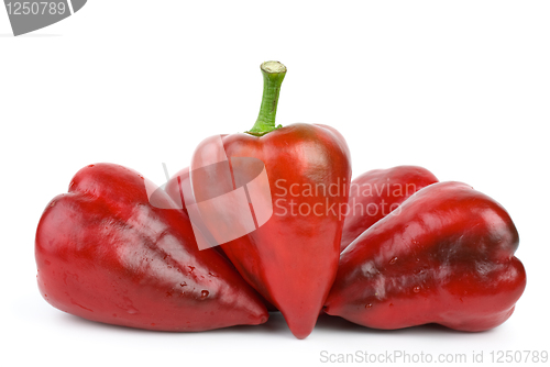 Image of Some red sweet peppers