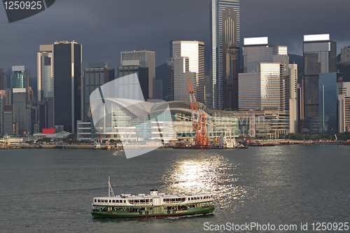 Image of Hong Kong harbour