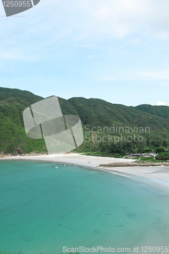 Image of Sai Wan bay in Hong Kong 