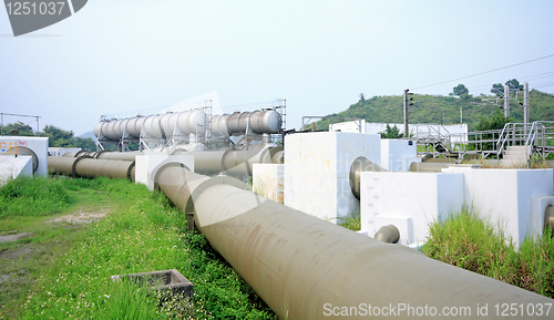 Image of gas pipe line 