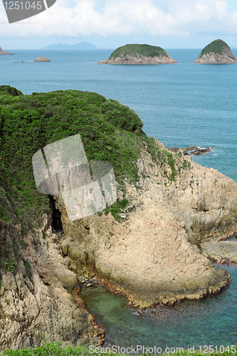 Image of Sai Wan bay in Hong Kong 