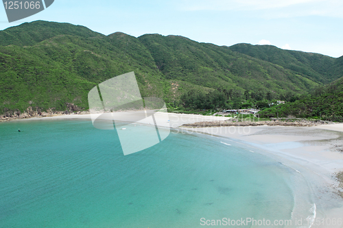 Image of Sai Wan bay in Hong Kong 