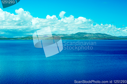 Image of Blue lake
