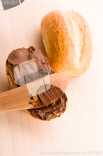 Image of Bread with chocolate