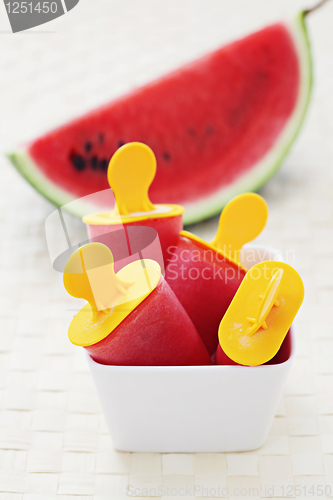 Image of watermelon ice-cream