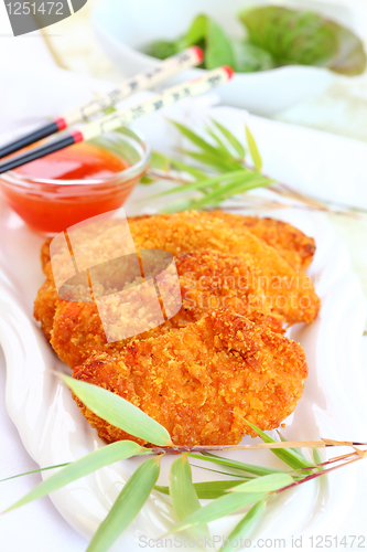 Image of Fried chili chicken breast