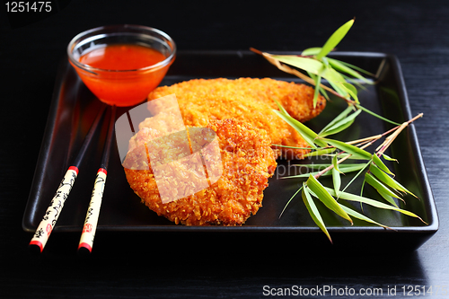 Image of Fried chili chicken breast