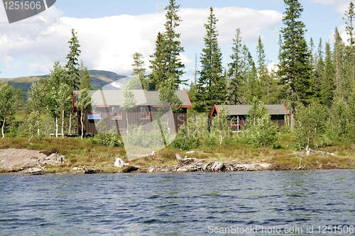 Image of Cottage by a lake