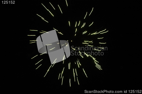 Image of Green firework 2