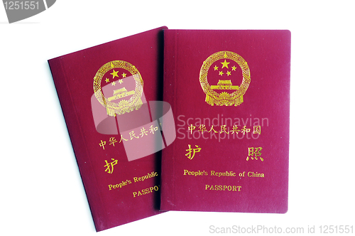 Image of China passport