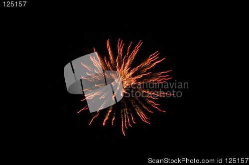 Image of Red firework 4