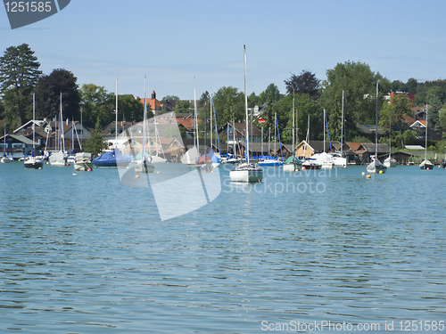 Image of boats in the lake