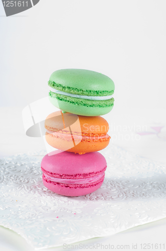Image of Macarons on the table