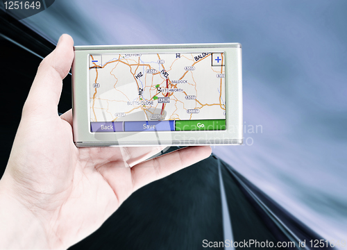 Image of GPS screen