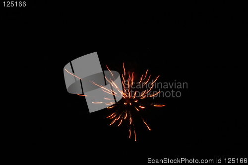 Image of Red firework 3