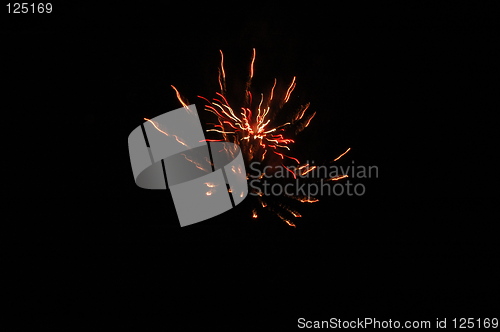 Image of Red firework 2