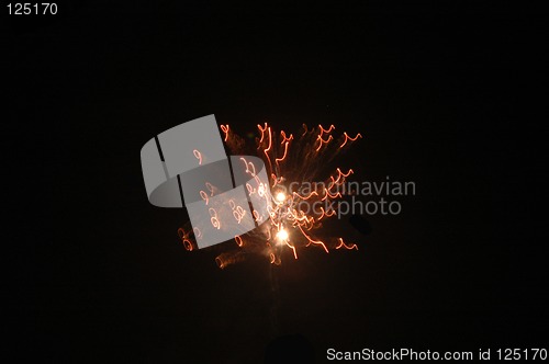 Image of Red firework 1