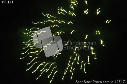 Image of Green firework 1