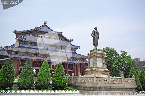 Image of Sun Yat-sen Memorial Hall in Guangzhou, China 