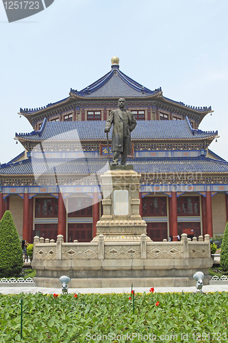 Image of Sun Yat-sen Memorial Hall in Guangzhou, China 