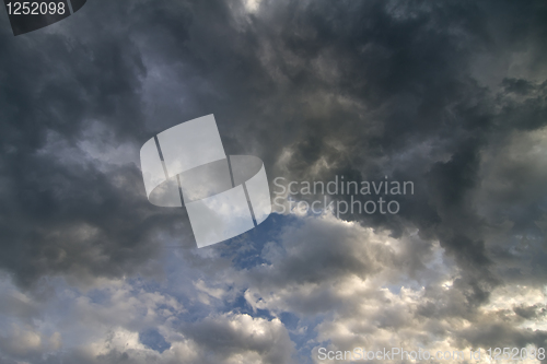 Image of dramatic cloudy sky