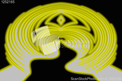 Image of Abstract background - shine figures