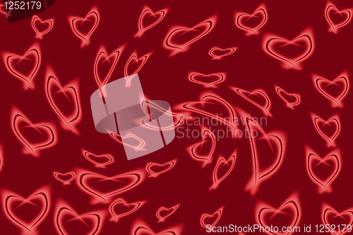 Image of Abstract background - shine hearts