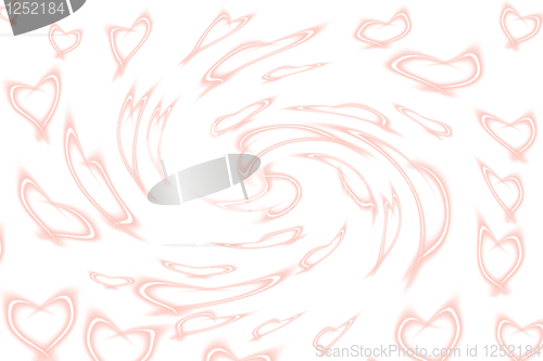 Image of Abstract background - shine hearts