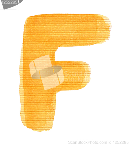 Image of Watercolor letter
