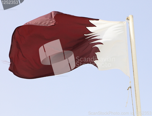 Image of Qatari flag