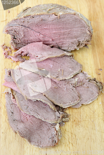 Image of Cold sliced beef vertical