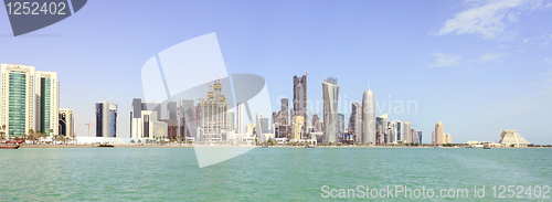 Image of Doha skyline panorama