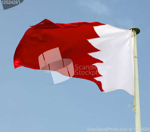 Image of Bahraini national flag