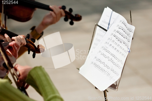 Image of street musician