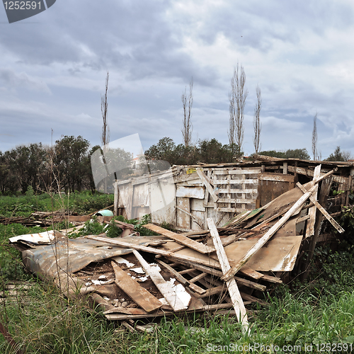 Image of wooden hut